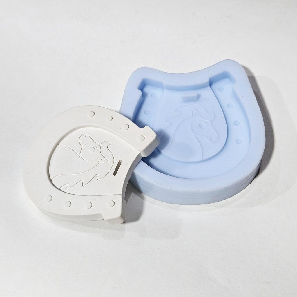 Силиконовая форма саше Подкова