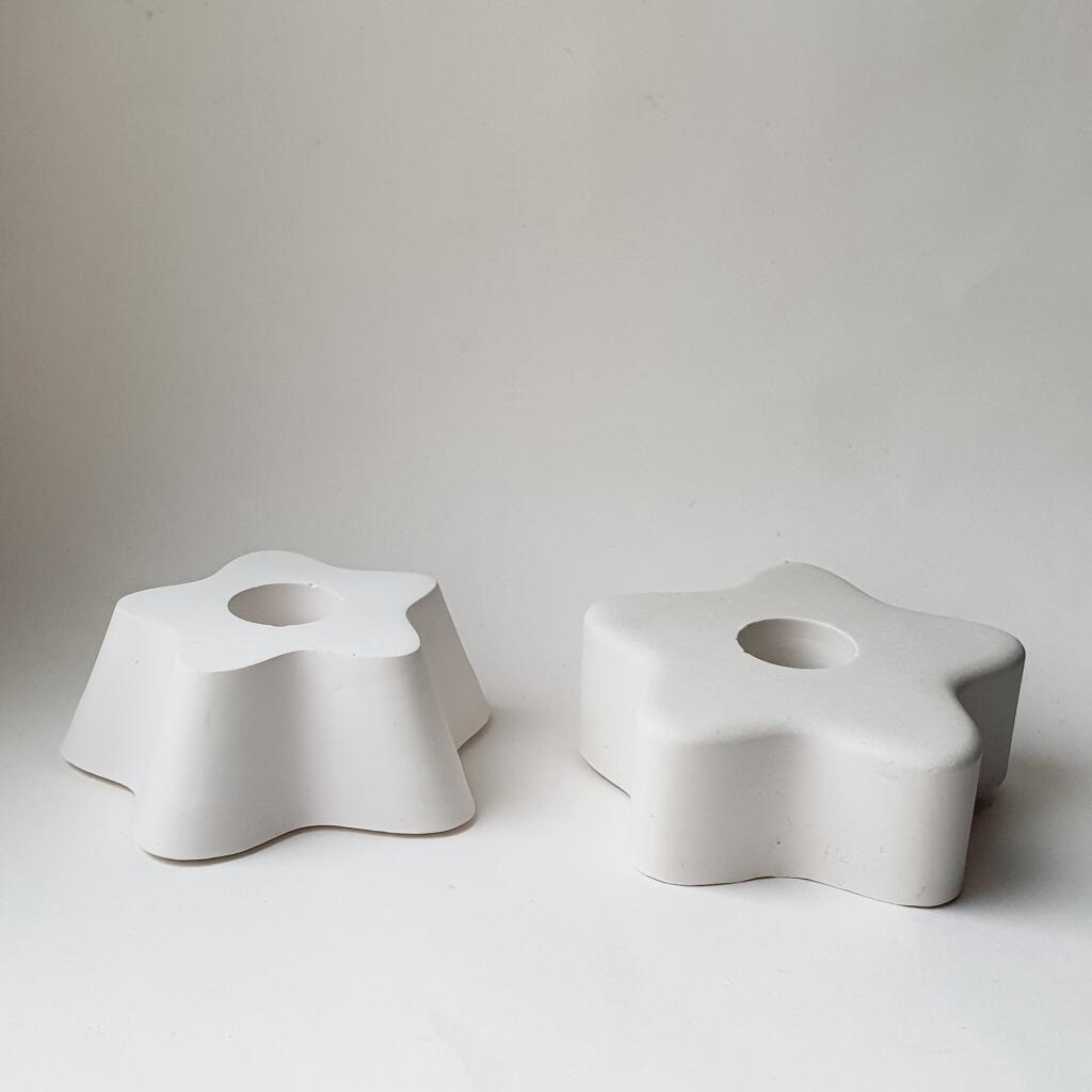 Силиконовая форма подсвечник Звезда