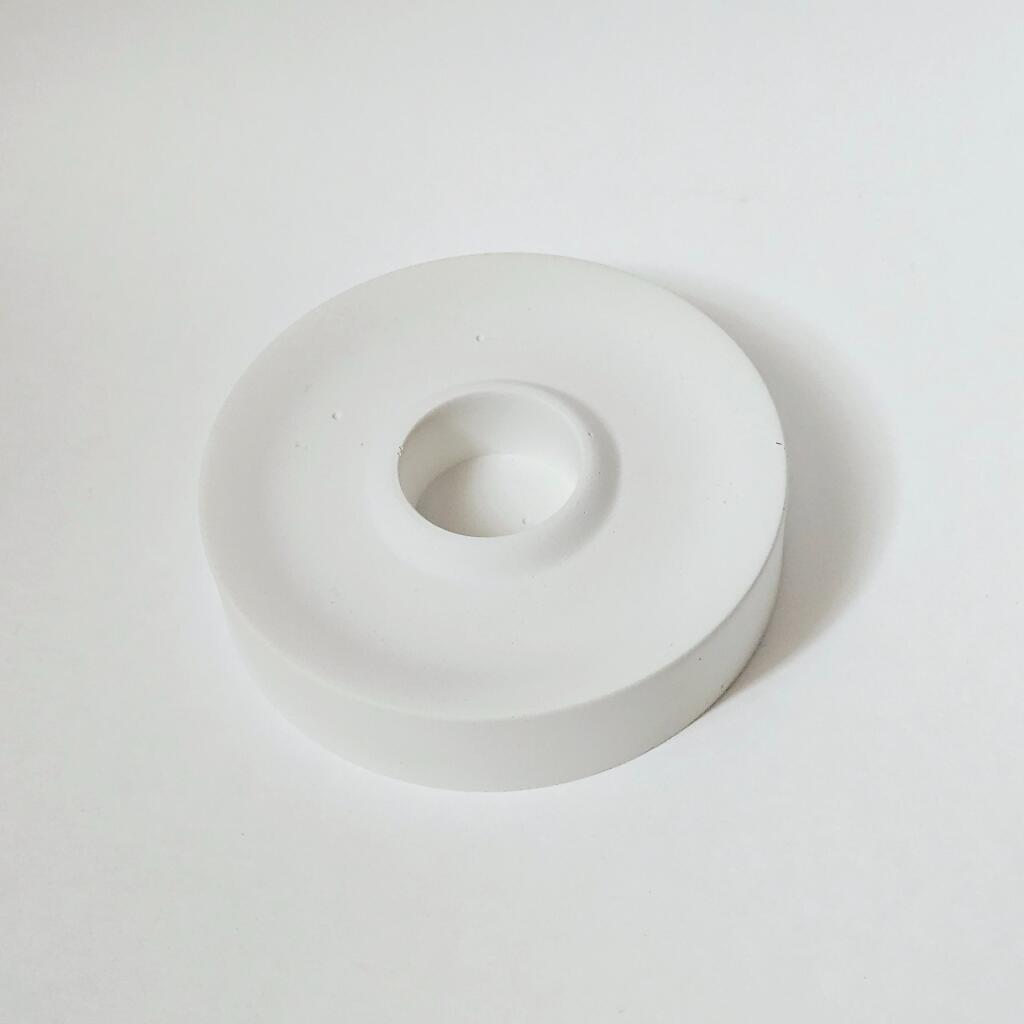 Силиконовая форма подсвечник Круг 3 см