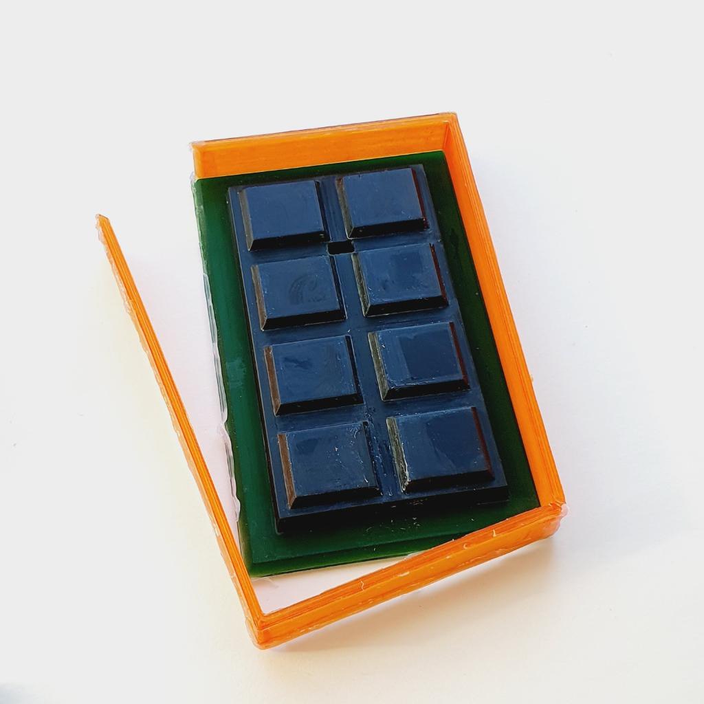 Модель для заливки силиконом 
Шоколад с уже готовой основой и разборными опалубками

🍀Срок изготовл