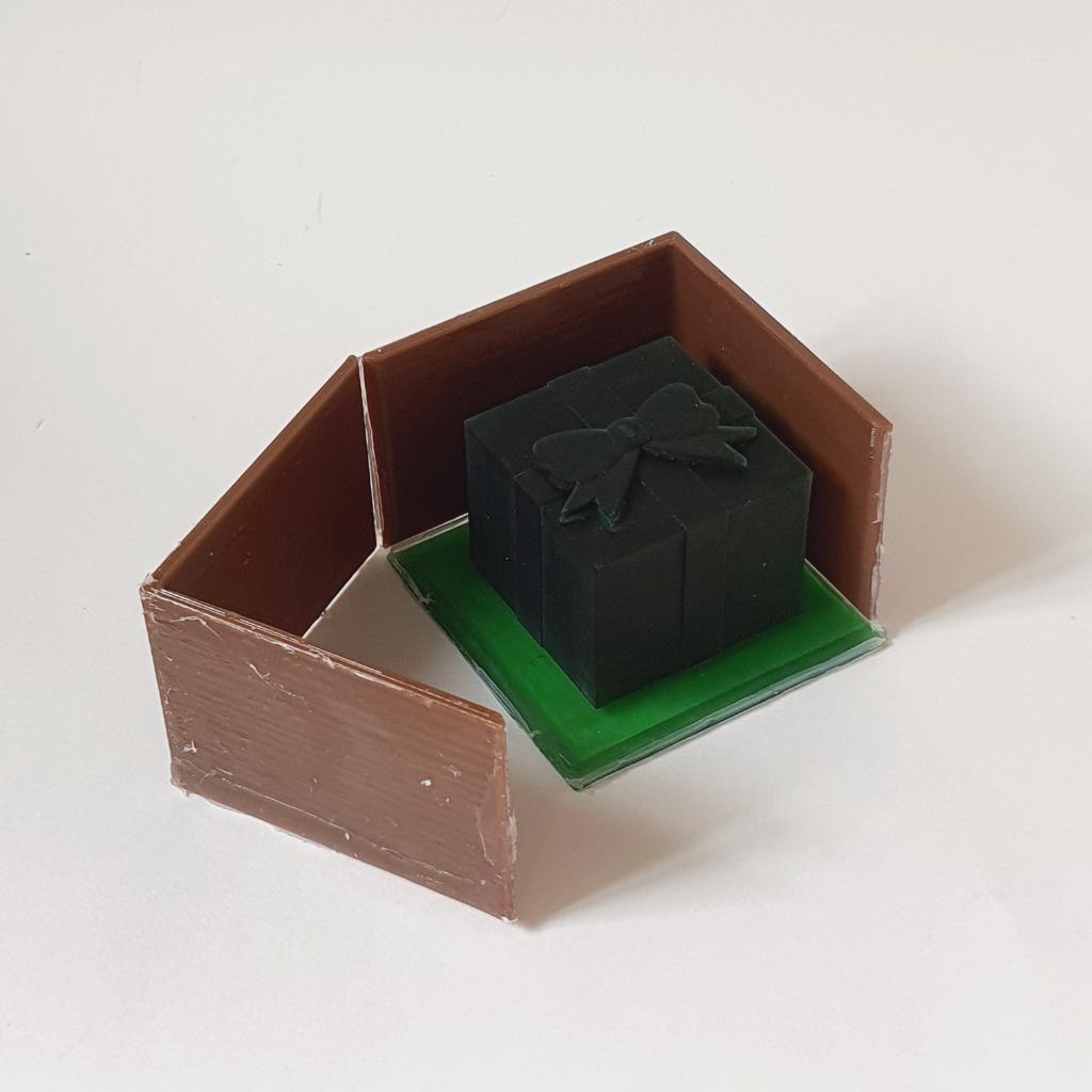 Силиконовая форма Подарок