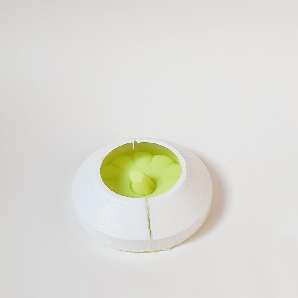 Модель для заливки силиконом Кашпо Тыква