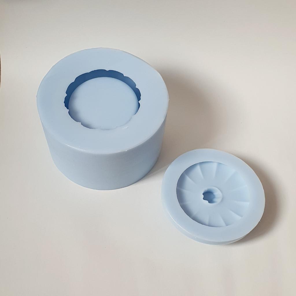 Модель для заливки силиконом Кашпо Тыква