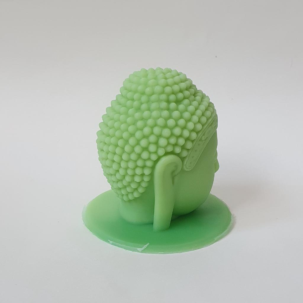 Силиконовая форма  Будда с отверстием для благовония