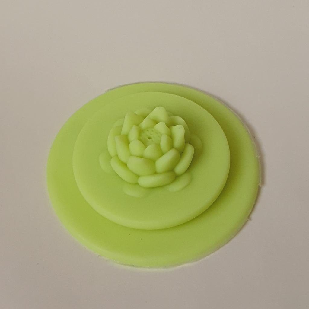 Силиконовая форма  Крышка Istanbul 190 с лотосом (держатель для благовоний)