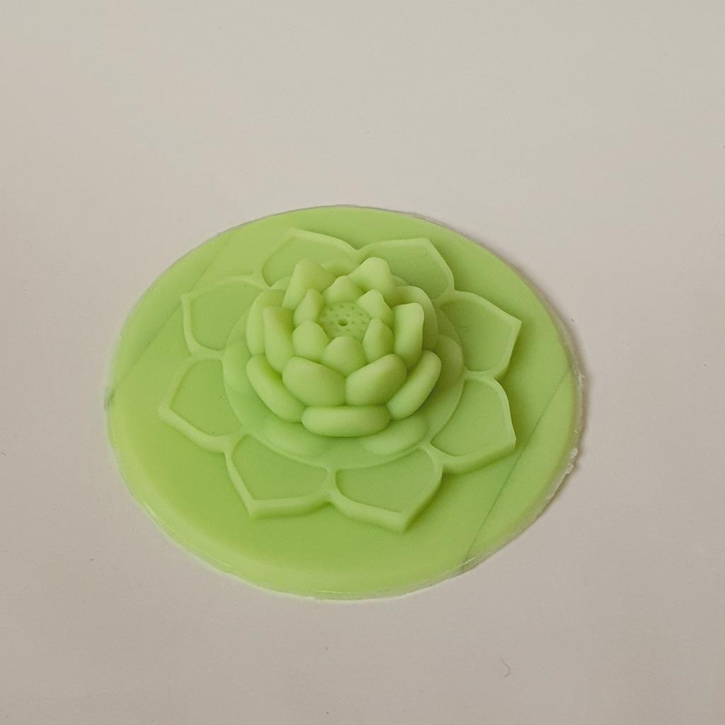 Силиконовая форма 
Лотос на подносе (держатель для благовоний)

🍀Размеры:
Диаметр 7.5 см
Высота 2.5