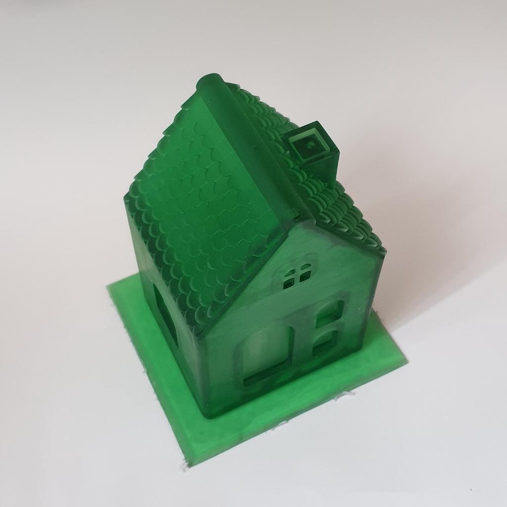 Силиконовая форма  Домик и мини свечка