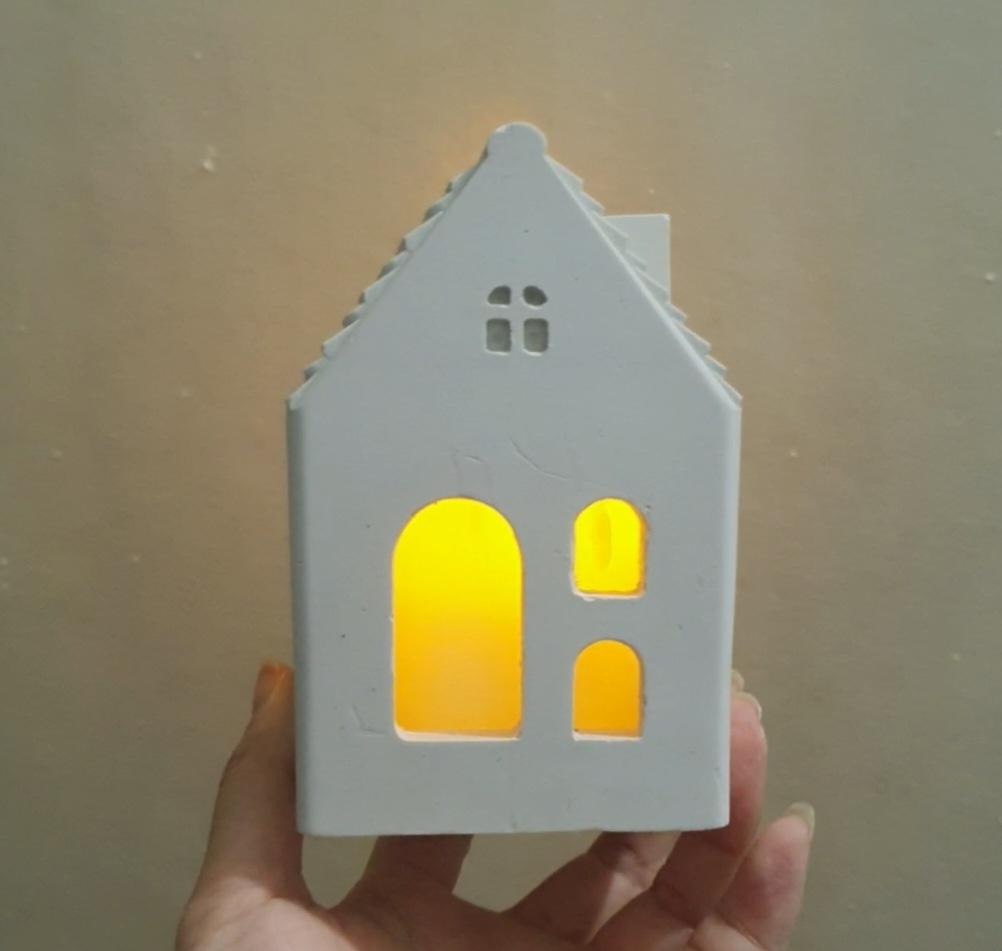 Силиконовая форма  Домик и мини свечка