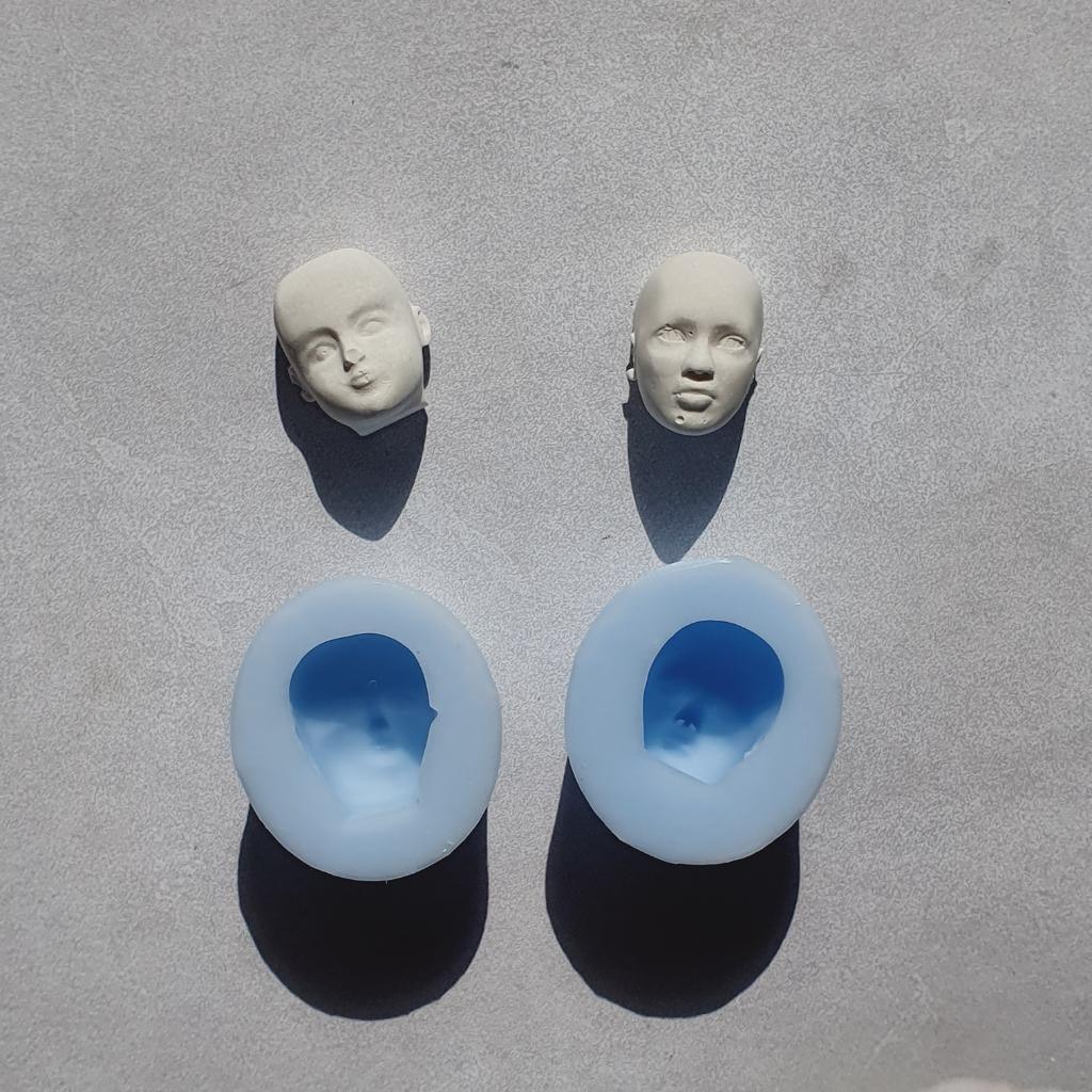 Силиконовая форма  Личико