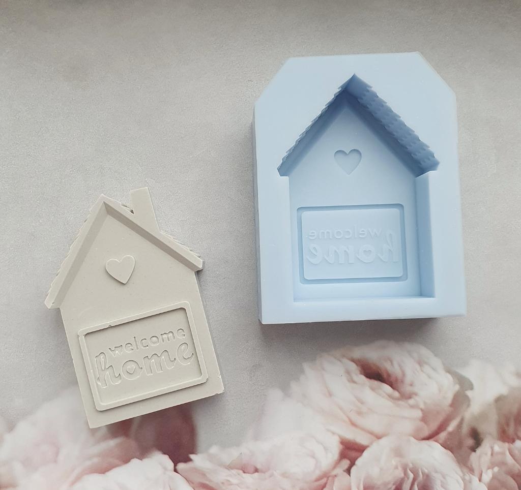 Силиконовая форма  Домик Welcome Home