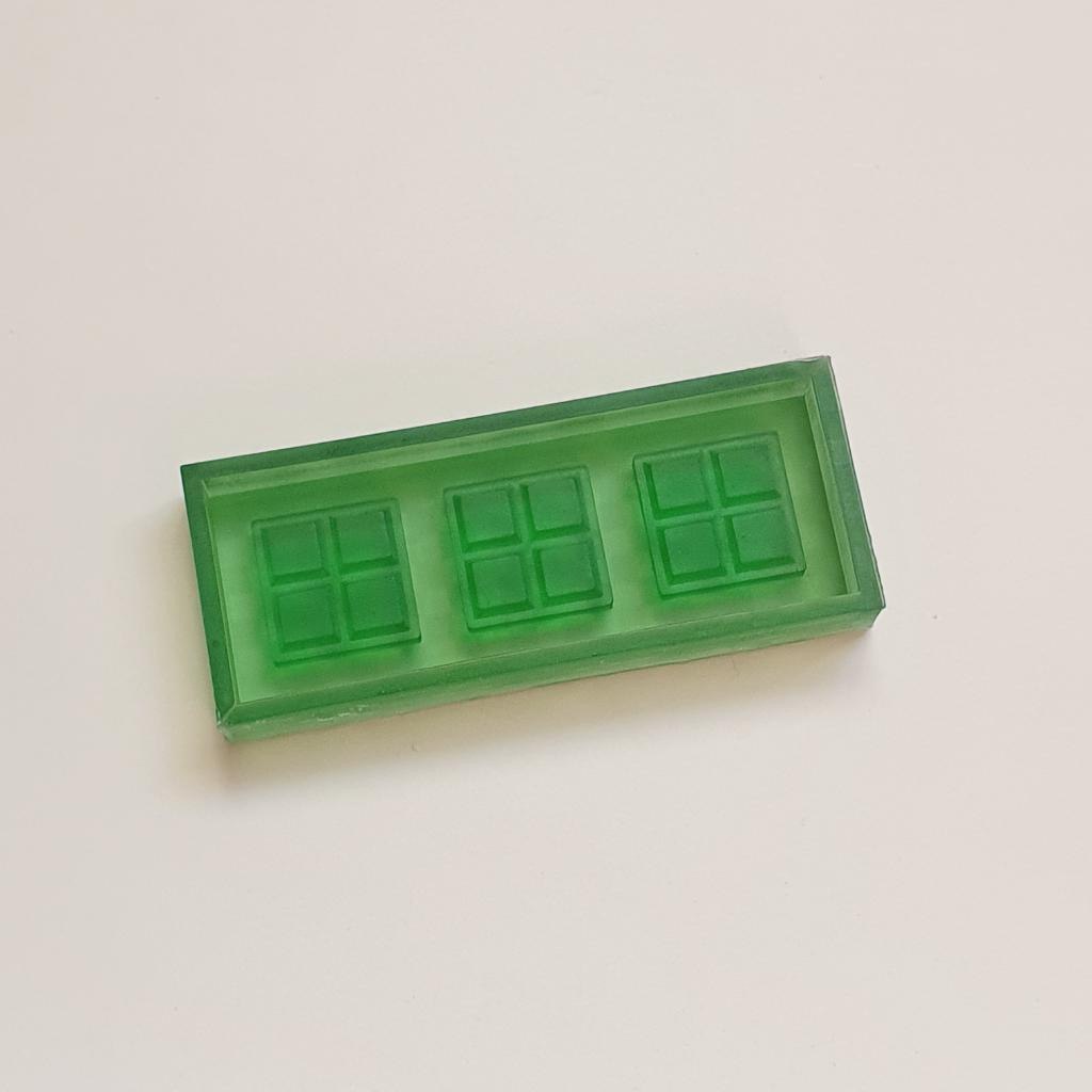 Силиконовая форма  Палетка шоколадки мини 3 шт