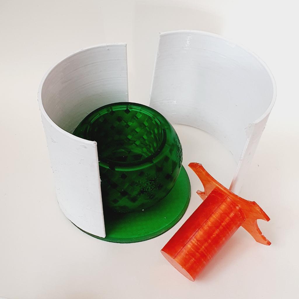 Силиконовая форма  Новогодний шар 114