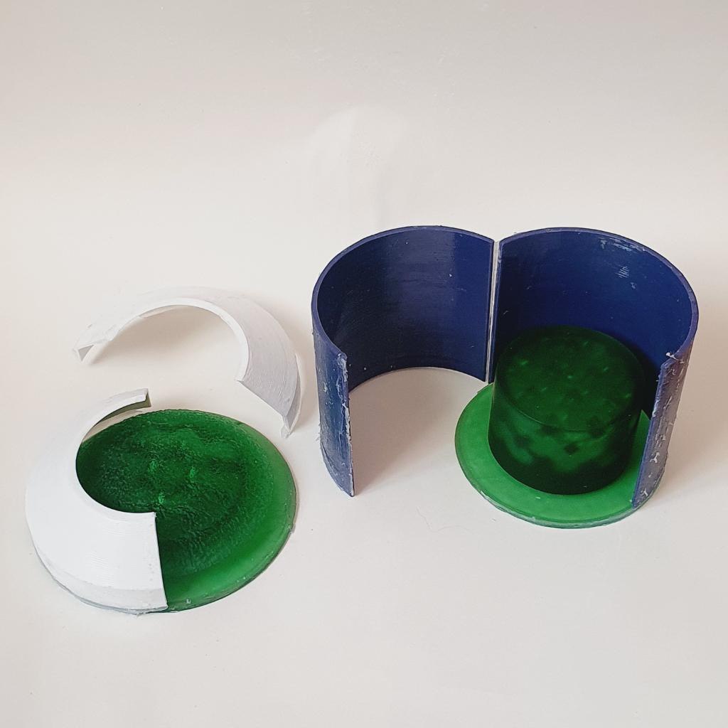 Силиконовая форма  Шар каракуль 68