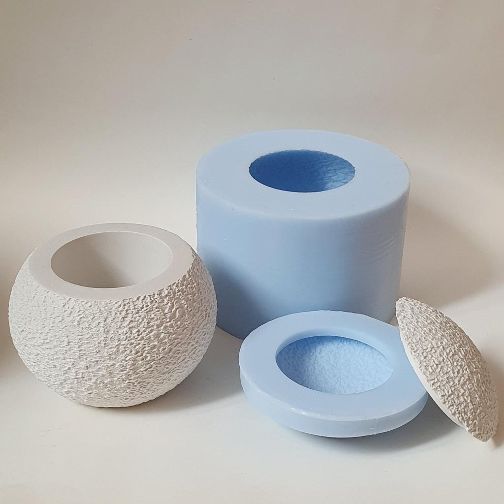 Силиконовая форма  Шар каракуль 68