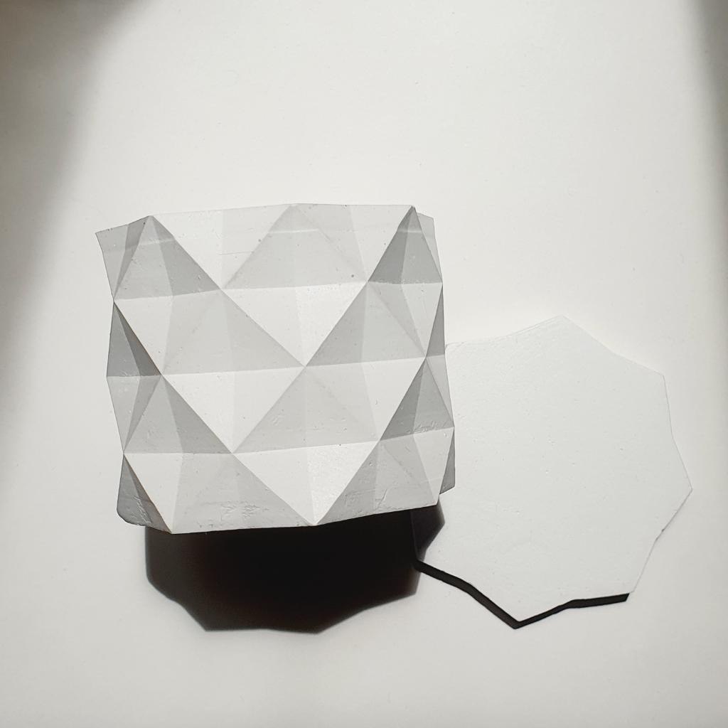 Гипсовый стакан геометрия