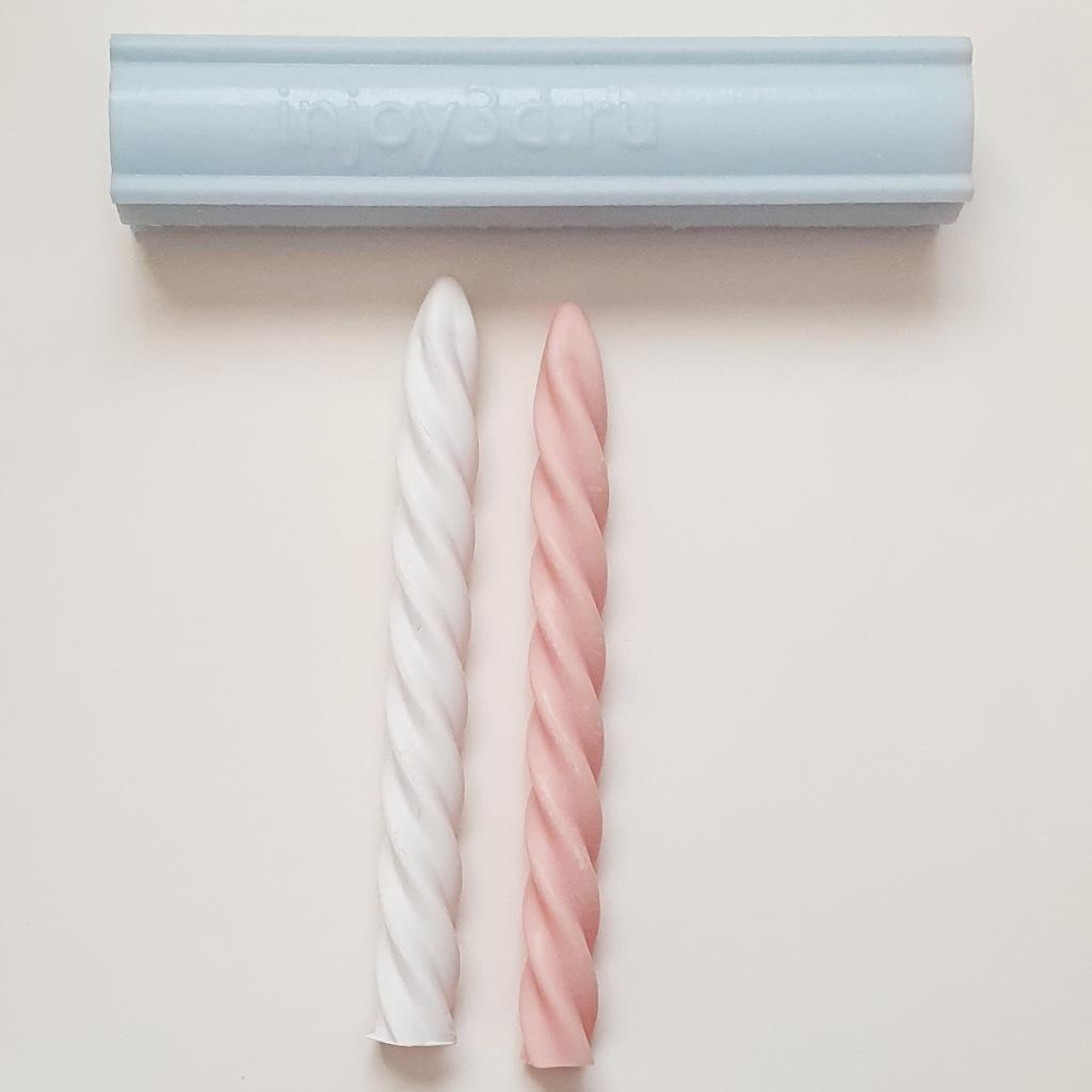 Силиконовая форма  Столовая свеча