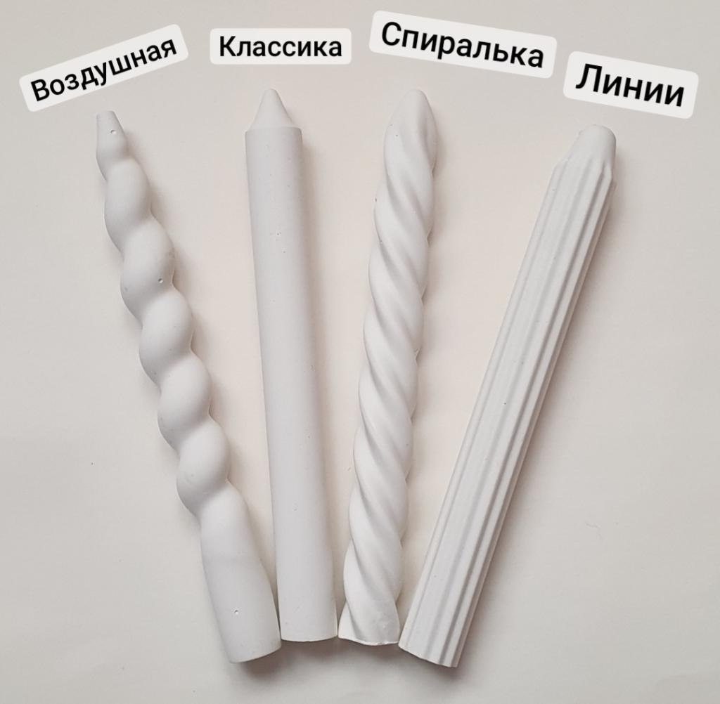 Силиконовая форма  Столовая свеча