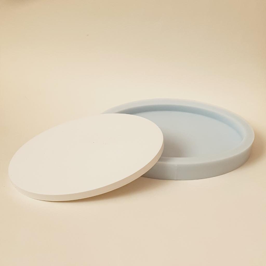 Силиконовая форма  Подставка (поднос) Овал без бортов