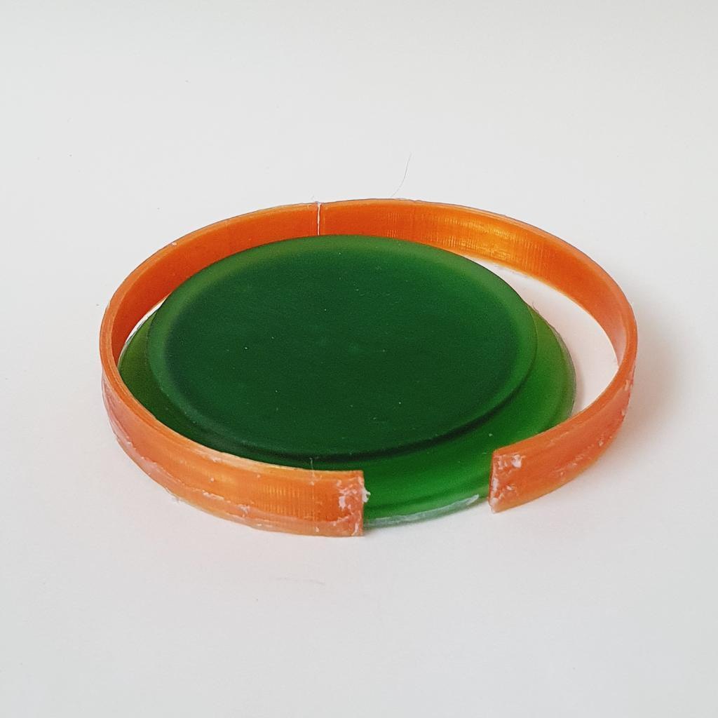 Модель (набор) для заливки силиконом 
на стакан Элизия

🍀Размеры изделия с узором:
Высота 2 см
Диам